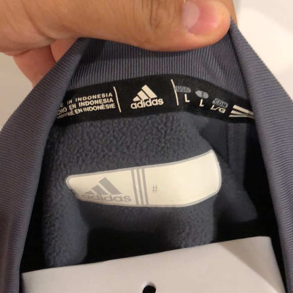 Purple Adidas Jacket size Large - Picture 3 of 3